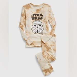 GAP Kids Long Sleeve Star Wars Storm Trooper Cotton Pajama Set PJs. 4. 4T.
